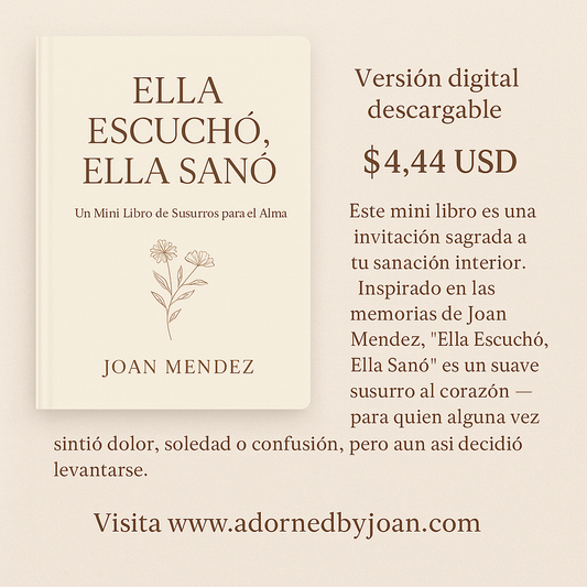 Ella Escuchó, Ella Sanó – Un Mini Libro de Susurros