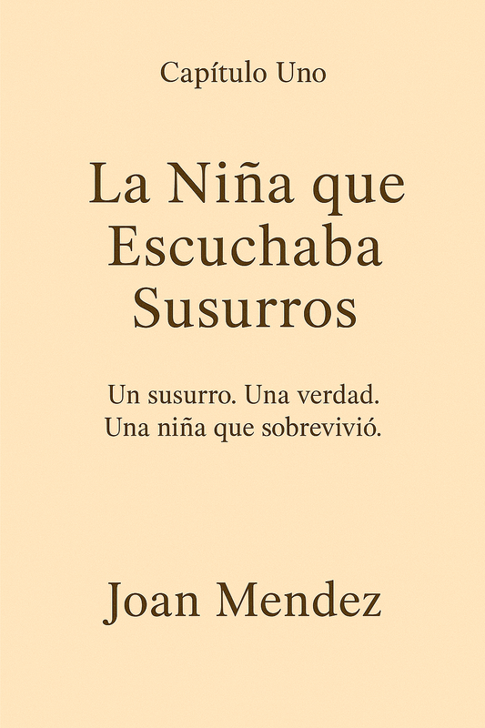 La Niña que Escuchaba Susurros Capítulo Uno