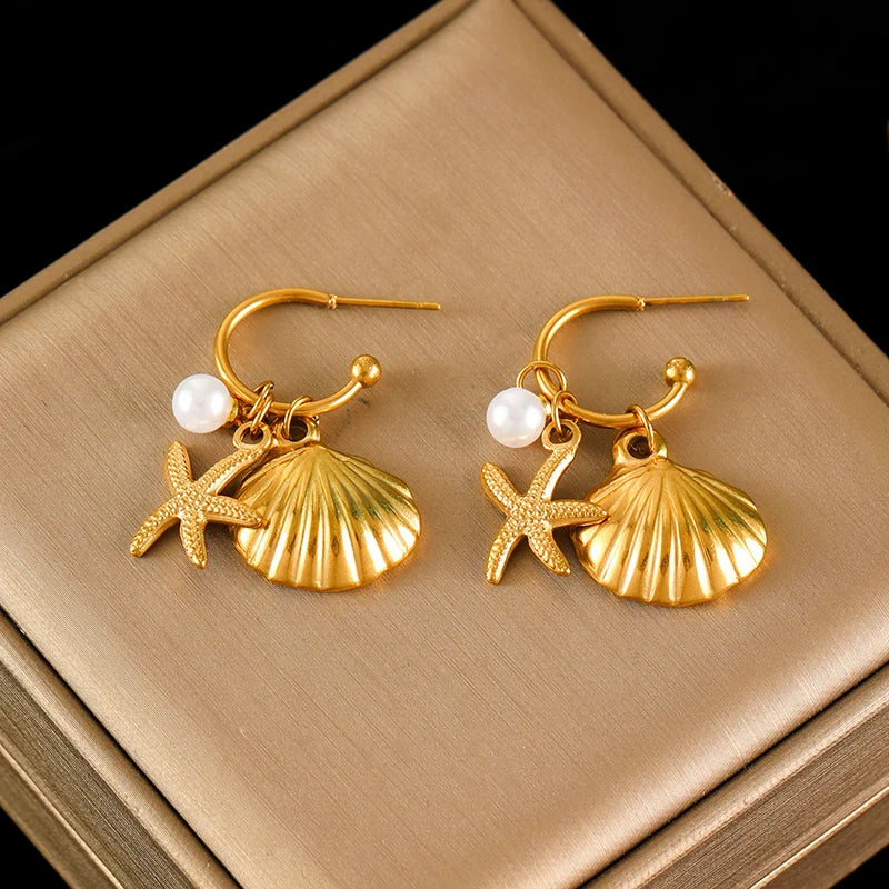 Sea of Grace Necklace & Earring Set