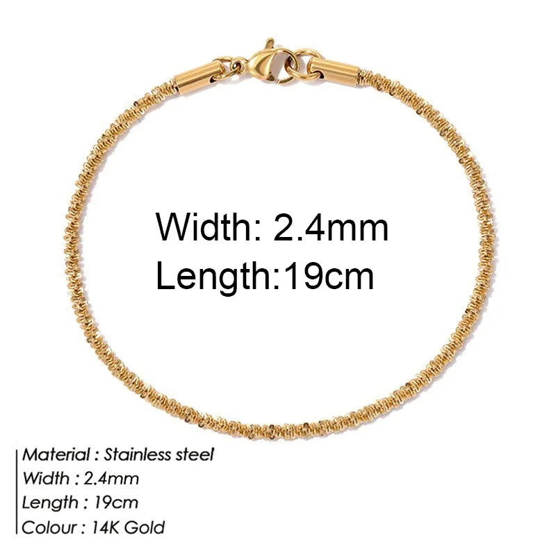 Golden Thread Bracelet