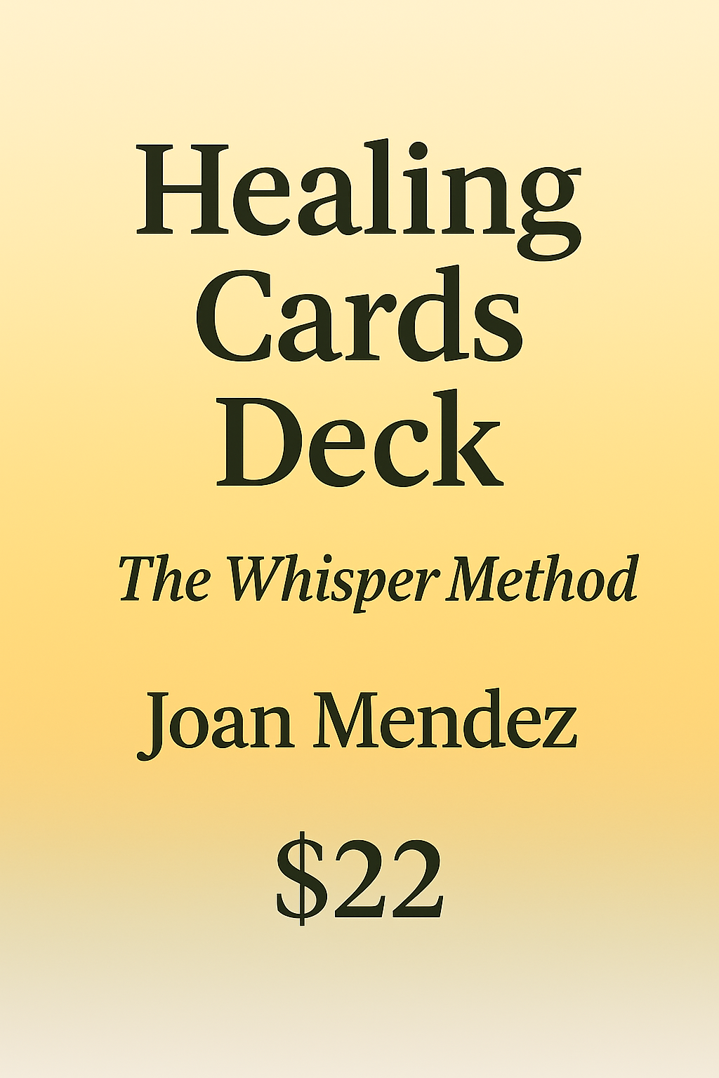 The Whisper Cards – The Healing Deck