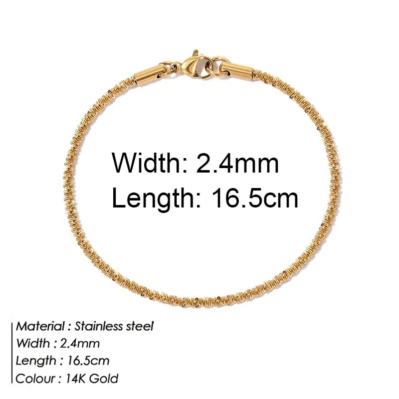 Golden Thread Bracelet