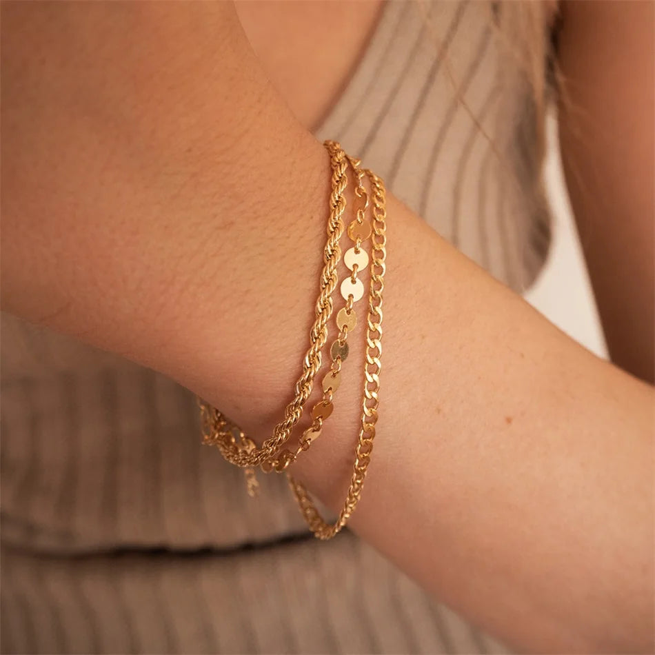 Golden Thread Bracelet