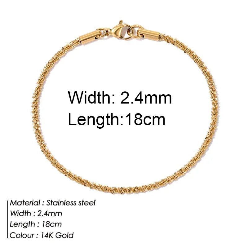 Golden Thread Bracelet