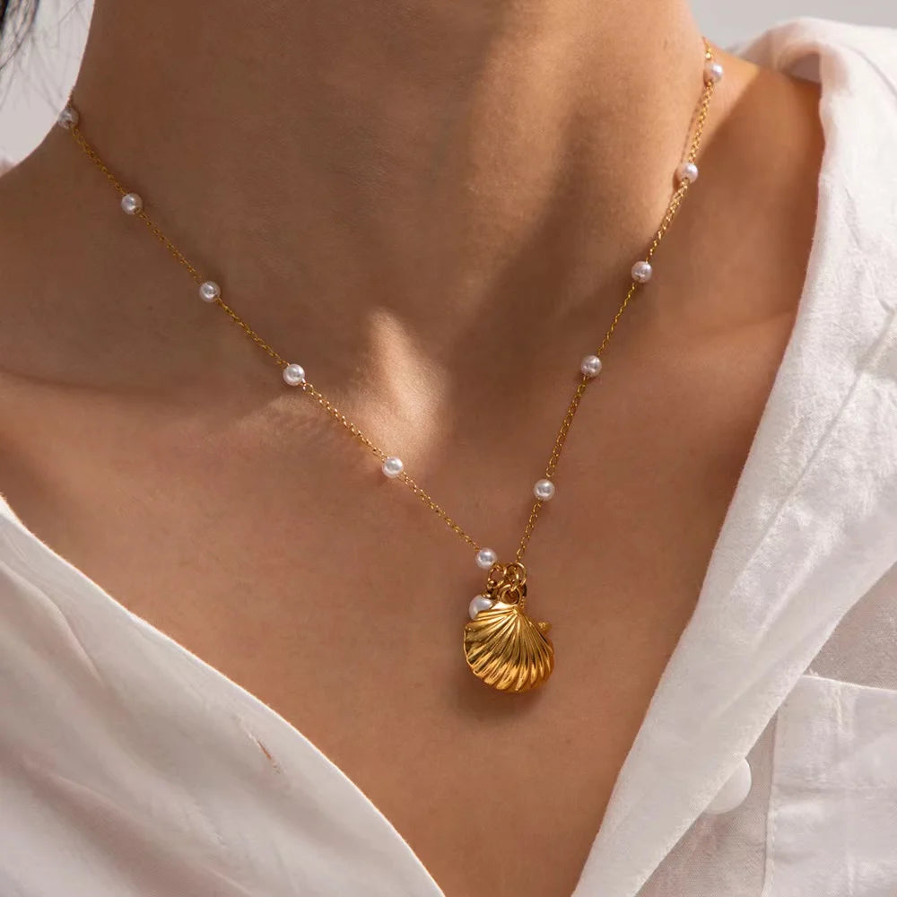 Sea of Grace Necklace & Earring Set