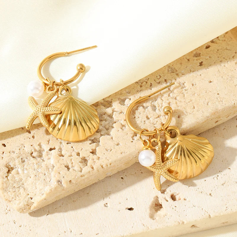 Sea of Grace Necklace & Earring Set